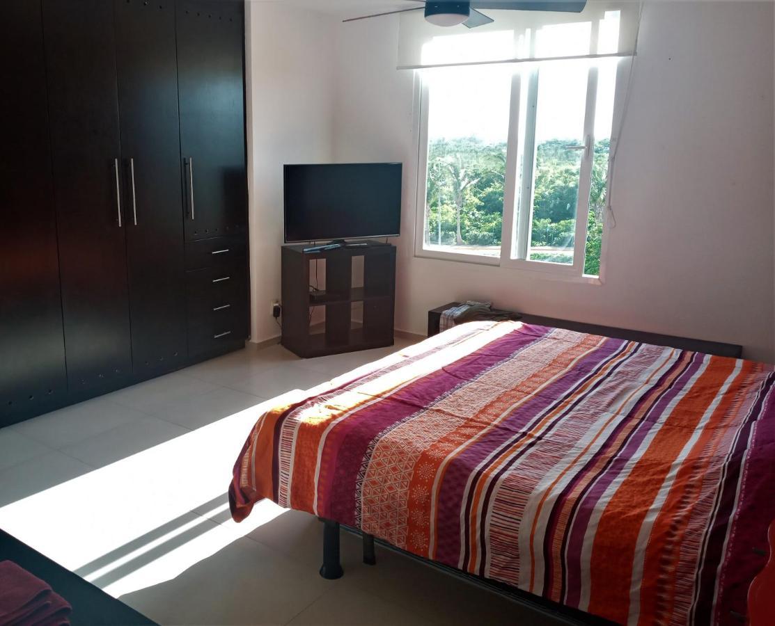 Apartamento Swim The Caribbean & Work With A View Cancún Exterior foto